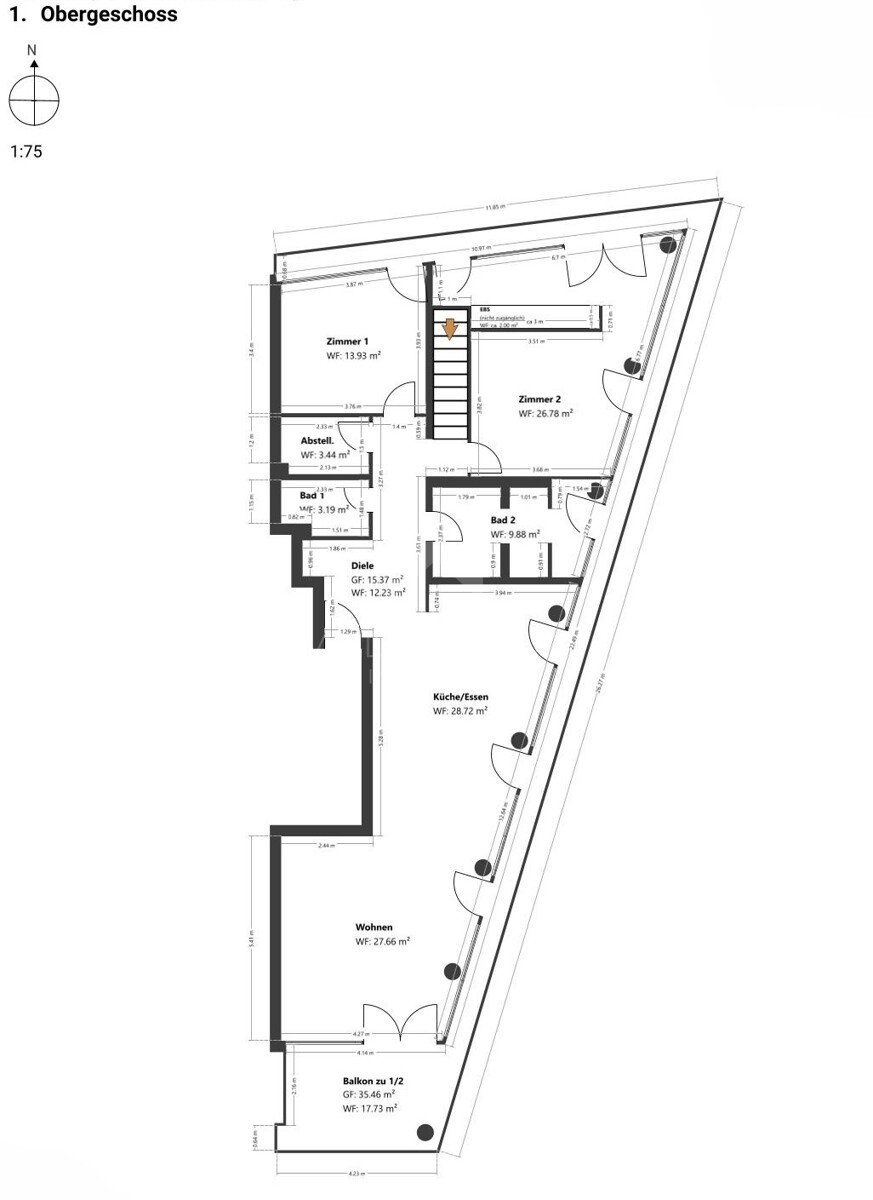 Grundriss OG