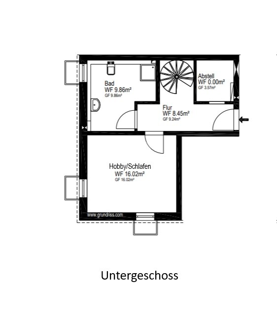 Grundriss UG