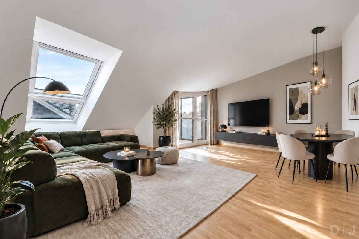Visualisierung – Wohn-/Esszimmer